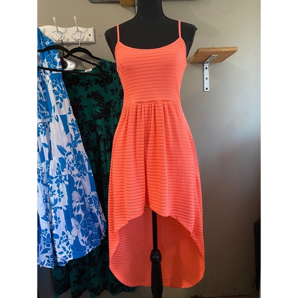 Mimi Chica Dresses & Skirts - Mimi Chica Neon High Low Dress